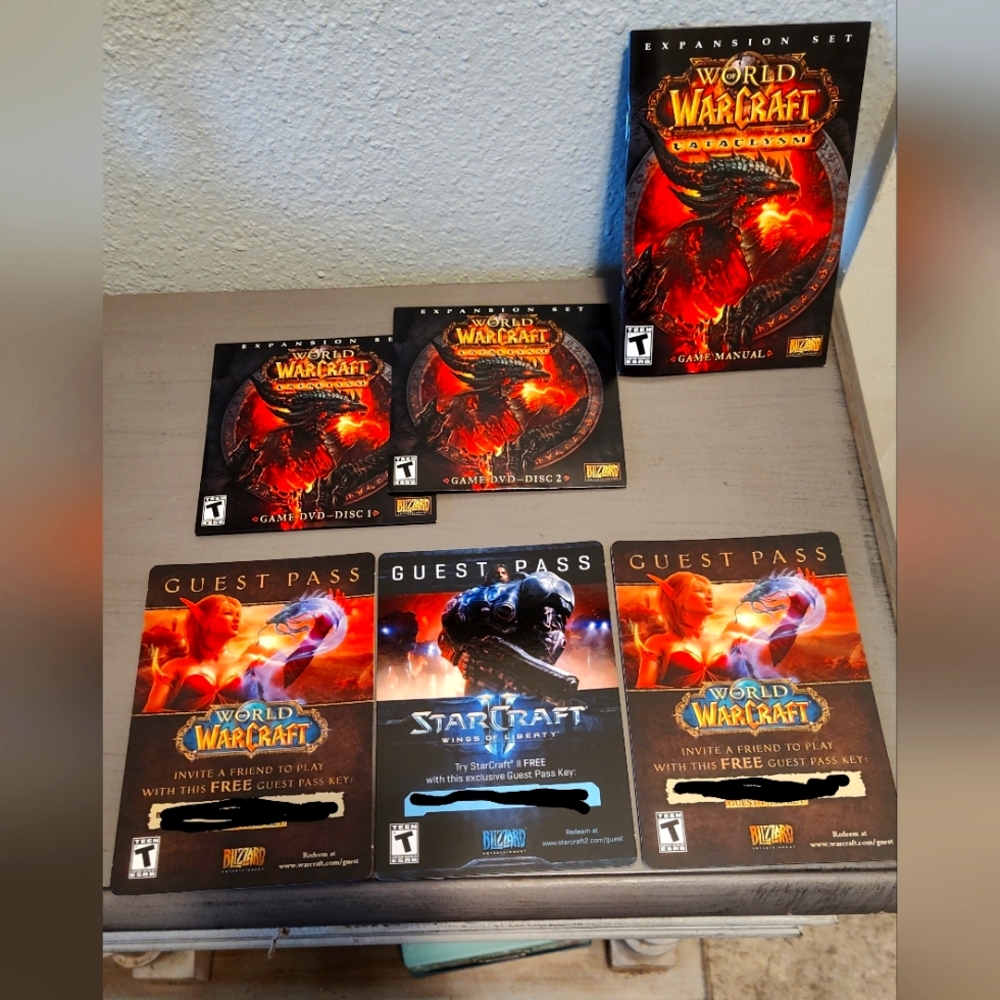 Blizzard World of Warcraft Cataclysm Big Box Windows Edition With Cds